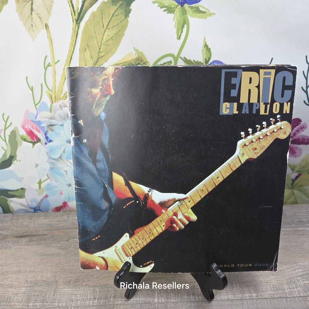 Eric Clapton World Tour 2006/7 Official Tour Book Program